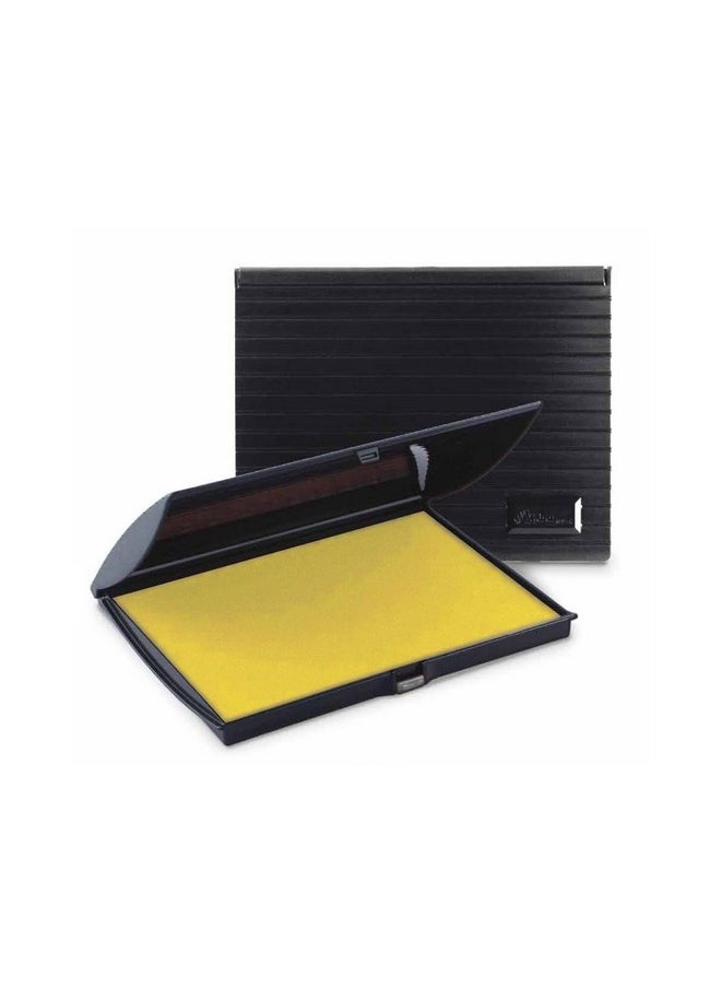 UImprint - Large 5'' X 7'' Felt Rubber Stamp Ink Pad, Yellow - Image 1