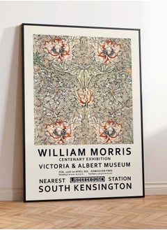 (Assembly frame) William Morris Art Print, Vintage Morris Print, Morris Honeysuckle Print, Morris Art Poster, Morris Wall Art Poster Print - Sizes A2/ A3/A4