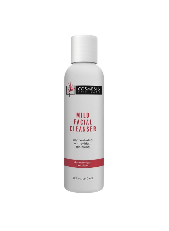 Cosmesis Skin Care Cosmesis Mild Facial Cleanser 8 Fl Oz Gentle Daily Cleanser For Refreshed Skin With Plantbased Ingredients For All Skin Types.  - Image 1