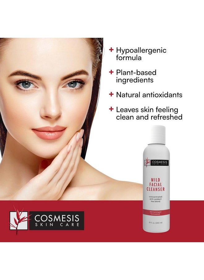 Cosmesis Skin Care Cosmesis Mild Facial Cleanser 8 Fl Oz Gentle Daily Cleanser For Refreshed Skin With Plantbased Ingredients For All Skin Types.  - Image 3