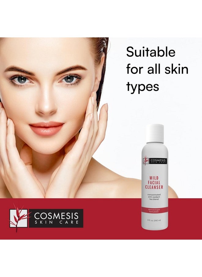 Cosmesis Skin Care Cosmesis Mild Facial Cleanser 8 Fl Oz Gentle Daily Cleanser For Refreshed Skin With Plantbased Ingredients For All Skin Types.  - Image 2