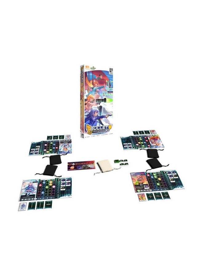 Level 99 Games Bullet Orange Board Game Expansion - SHMUP-Inspired Puzzle-Battle Game, Tabletop Gaming Fun, Orange Juice Franchise Characters! Ages 14+, 1-4 Players, 15 Minute Playtime, Made - Image 2