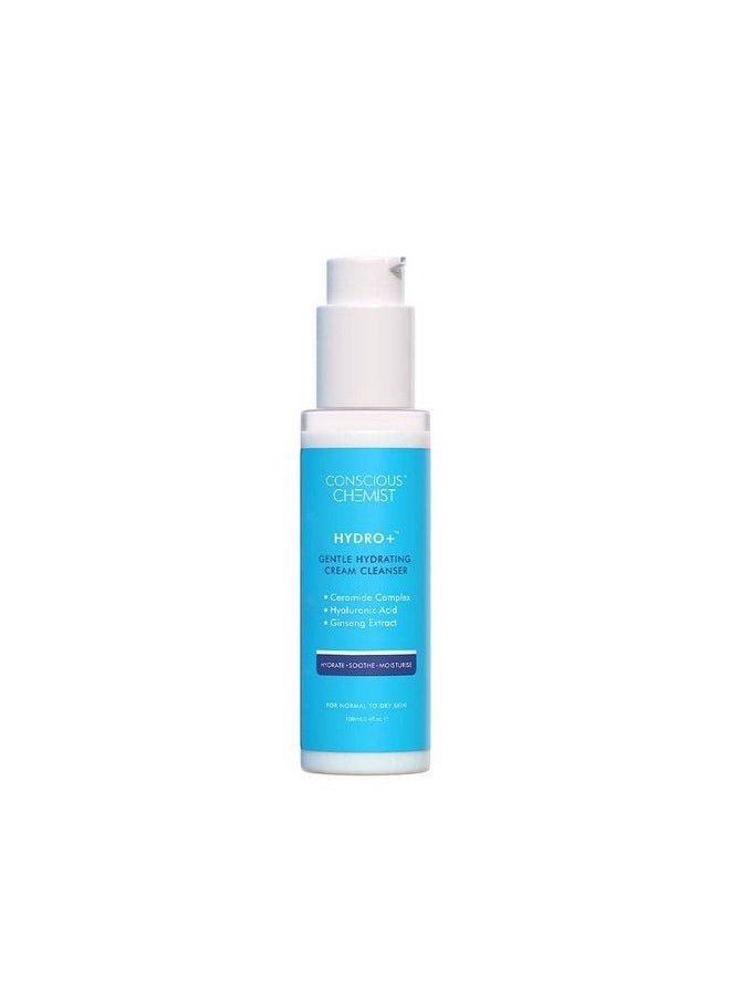 CONSCIOUS CHEMIST - Gentle Hydrating Face Wash For Dry Skin With Hyaluronic Acid And Ceramides; Treats Dull & Dehydrated Skin; Vegan & Cruelty Free; 100Ml - Image 1