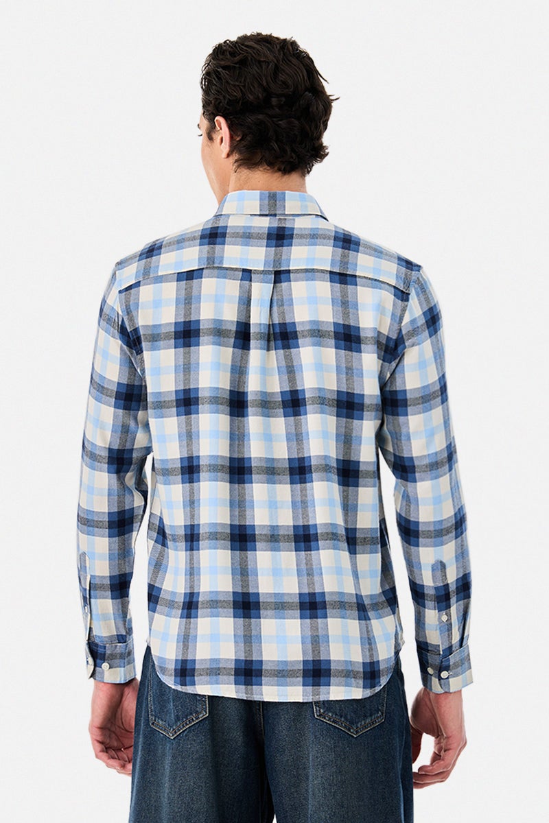 SNITCH Regular Fit Plaid Shirt - Image 5