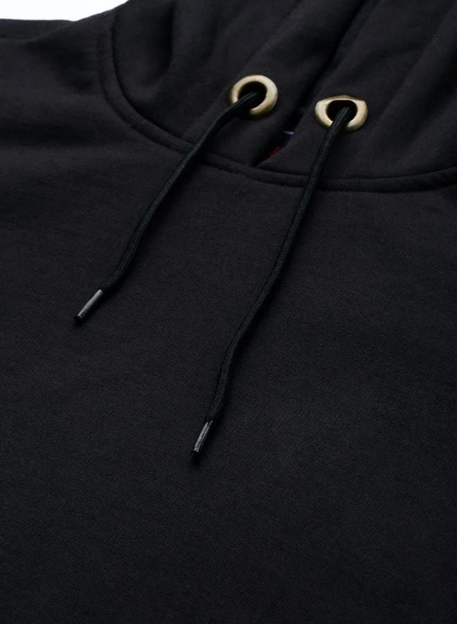 The Indian Garage Co  The Indian Garage Co Men Regular Fit Solid Round Neck Full Sleeves Sweatshirt  | Best Price UAE