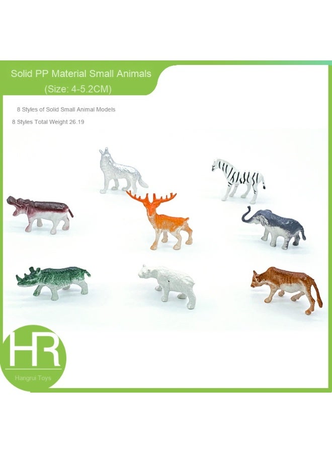 NIBEMINENT Solid Realistic Mini Animal Models Set