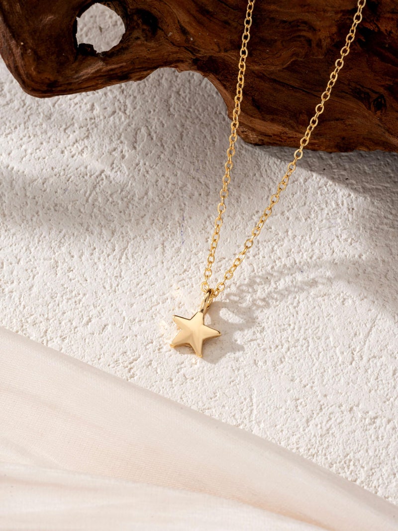 Baydurcan Gold Star Necklace Inspirational Gifts for Women Star Jewelry (Stars) - Image 3