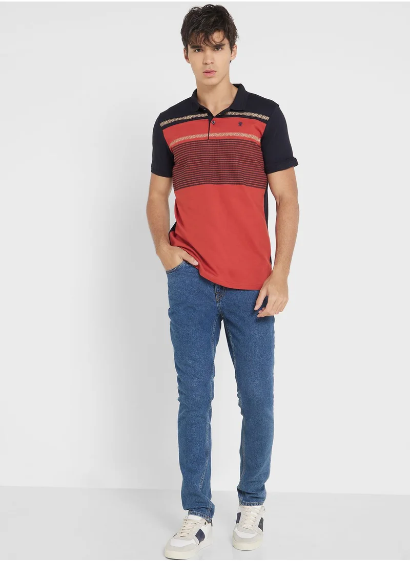 Robert Wood Short Sleeve Polo Shirt