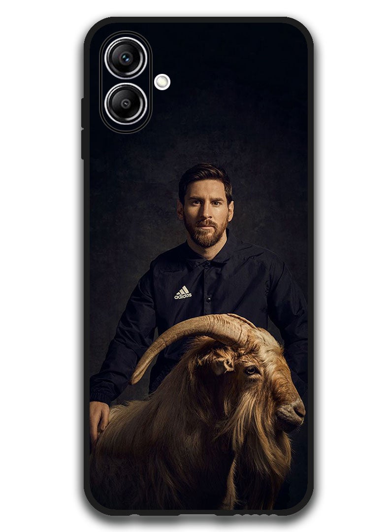 Theodor Protective Case Anti Scratch Shock Proof Bumper Cover For Samsung Galaxy A06 Messi Goat - Image 1