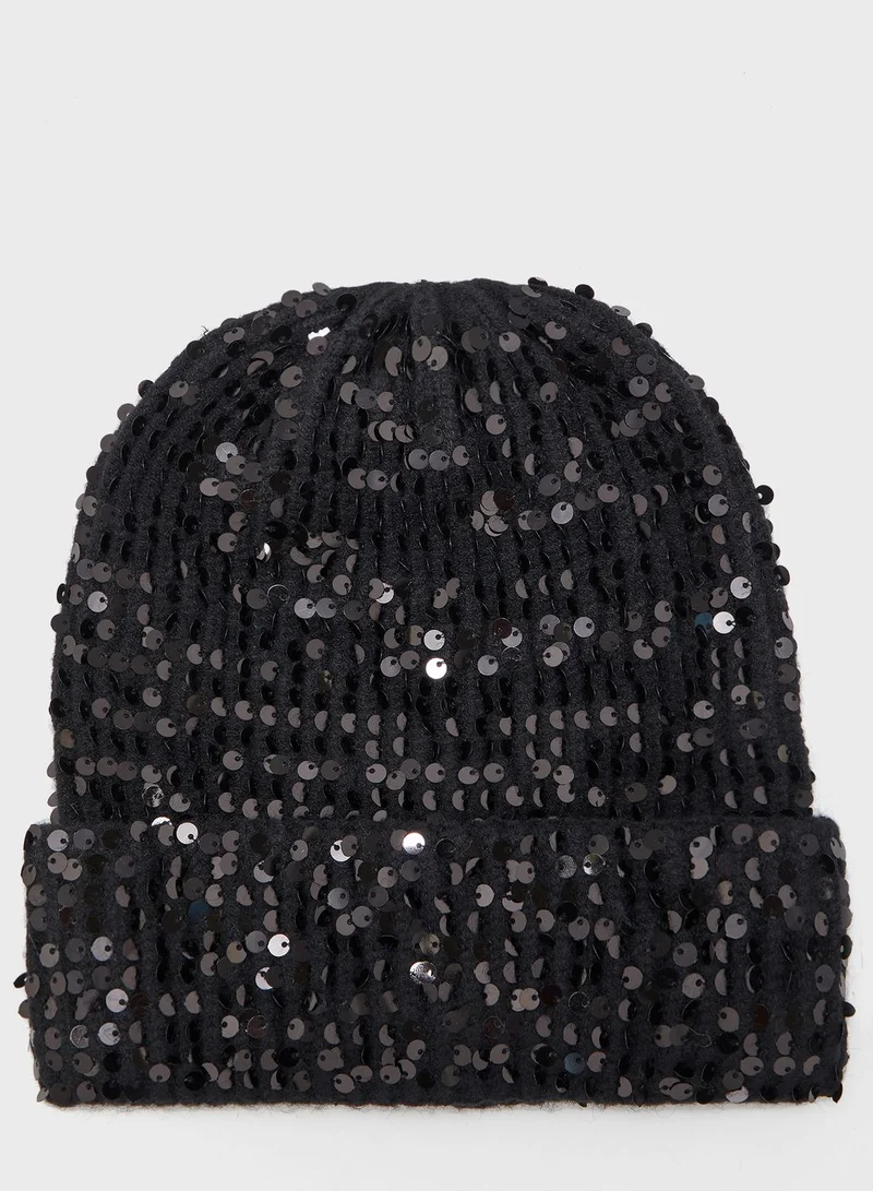 PIECES Indie Hood Beanie