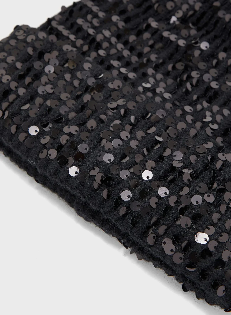 PIECES Indie Hood Beanie