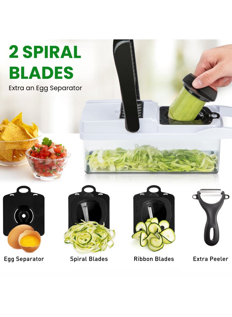 أَليفينجهوم مجموعة أدوات تقطيع الخضار متعددة الوظائف مكونة من 26 قطعة - Image 5