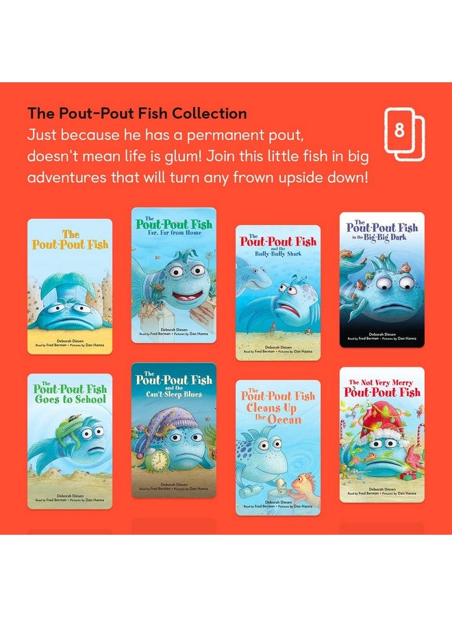 YOTO YOTO The Pout-Pout Fish Collection by Deborah Diesen - 8 Kids Audio Cards for Use with Player & Mini All-in-1 Audio Device, Screen-Free Listening with Playtime Bedtime & Travel Stories, Ages 1+ - Image 2