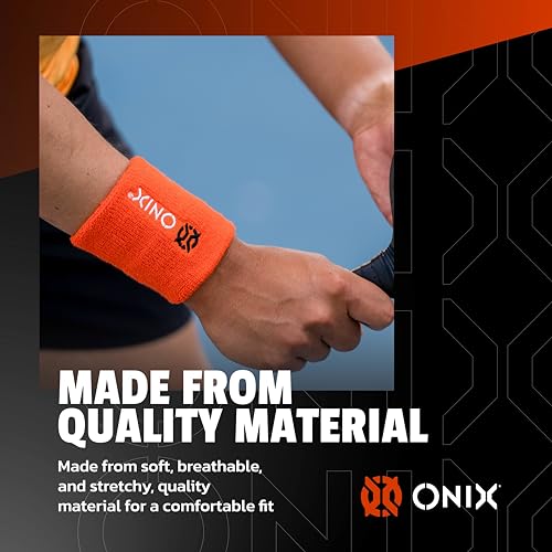 ONIX Pickleball Sweat Absorption Wristband — Blue - Image 4