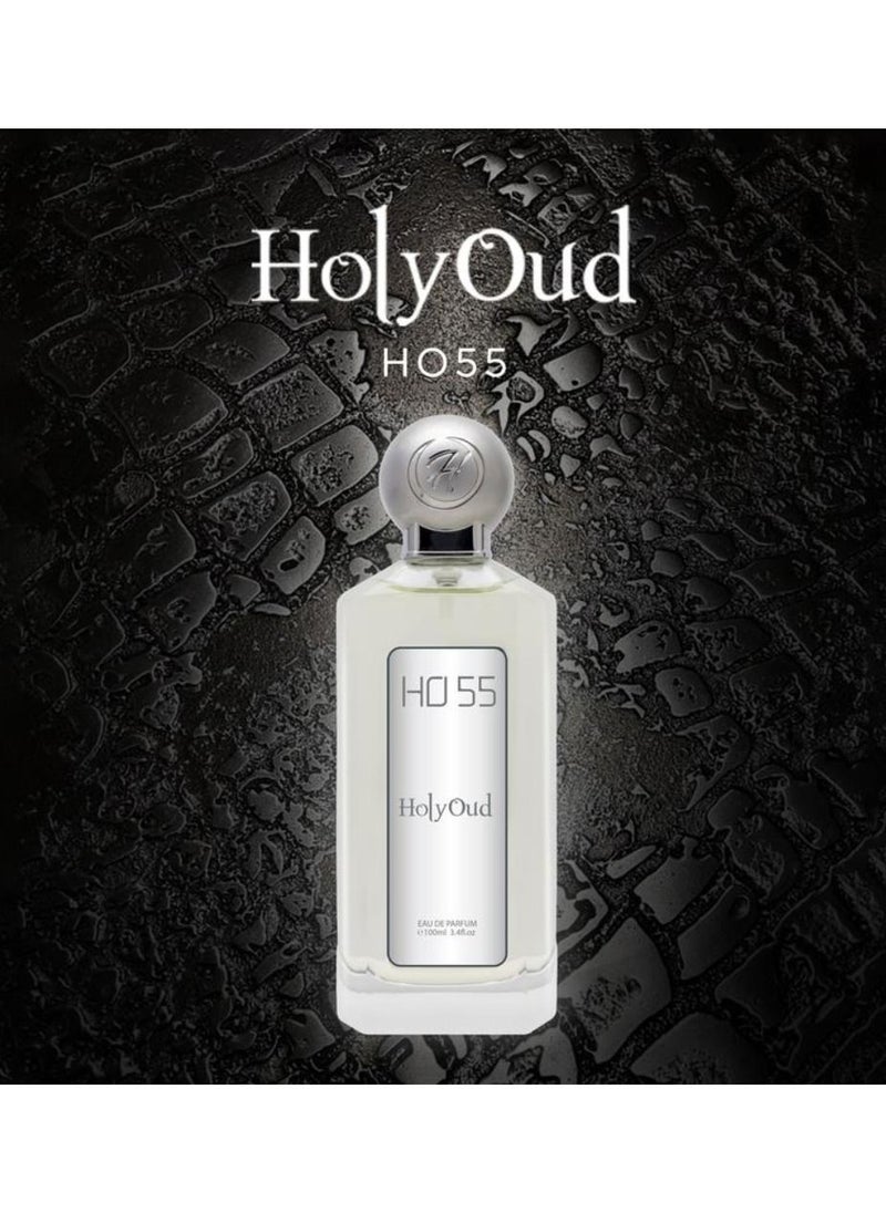 Holy Oud - عطر هولي عود HO55 أو دي بارفان برائحة الزهور للرجال والنساء، 100 مل - Image 1