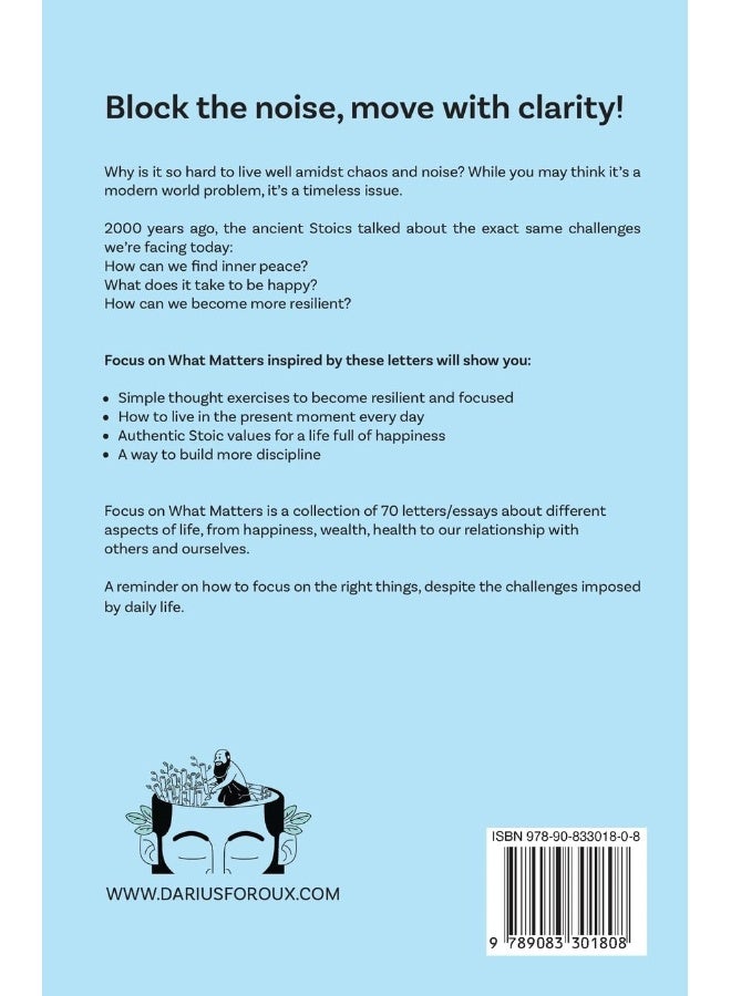 Focus on What Matters: A Collection of Stoic Letters on Living Well - Image 2