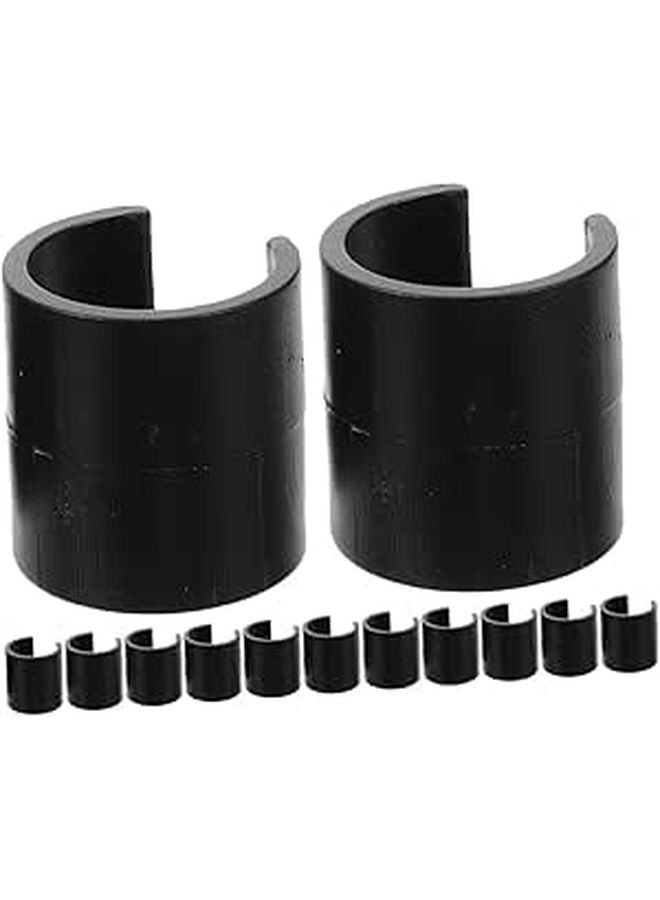 15 Pcs Garden Flag Clips Windproof Abs Clamps For Outdoor Lawn Flags Banner Holders Anti Displacement Fasteners Easy Install Decoration - Image 1