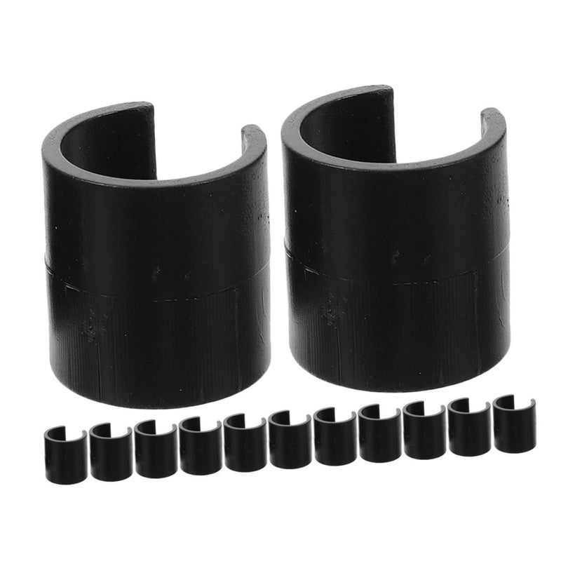 15 Pcs Garden Flag Clips Windproof Abs Clamps For Outdoor Lawn Flags Banner Holders Anti Displacement Fasteners Easy Install Decoration - Image 2