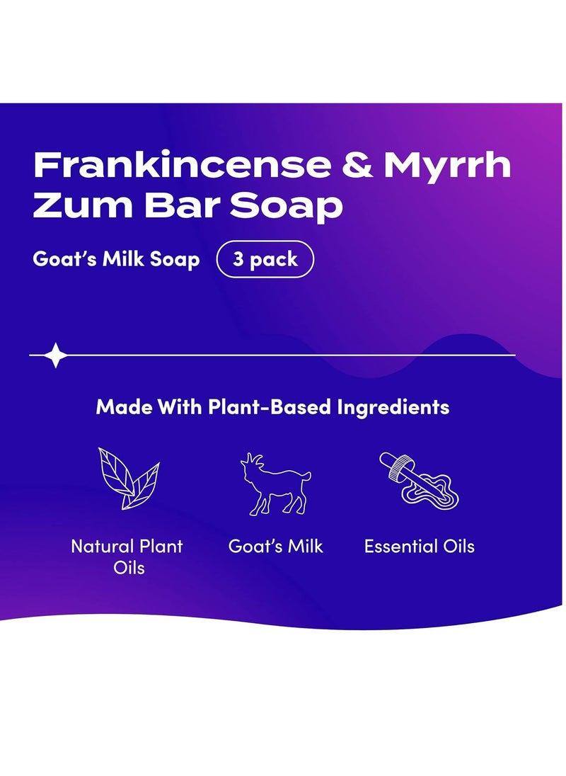 Zum Bar Goat's Milk Soap - Frankincense-Patchouli - 3 oz (3 Pack) - pzsku/Z76B1A00741000B5E9F9CZ/45/1741083813/ae198fb0-90ac-495d-bcd5-fde22dd60b1a