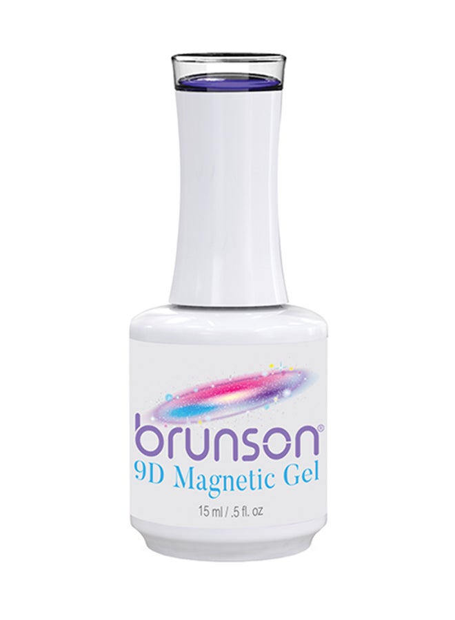 brunson Magnetic 9D Gel Polish 18ml Glossy Shine Gel Nail Polish Finish Long Lasting Soak off UV Gel Nal Polish for Nail Art French Manicure Pedicure Salon Quality Chip Resistant Gel Nail Extensions - Image 2