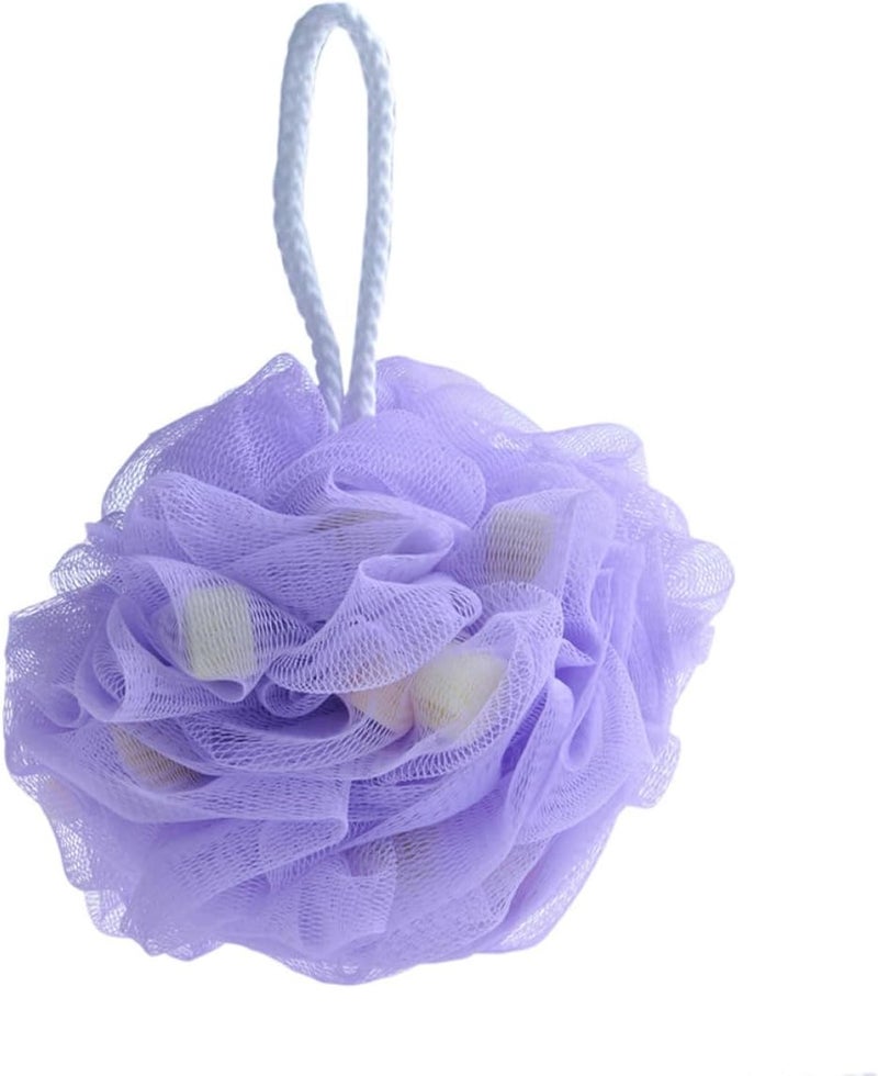 LABRIMP Colorful Large Soft Bath Balls 10pcs Mesh Bath Scrubber Shower Sponge Body Exfoliating Loofah for Men Women Bathroom Accessories Random Color - Image 1