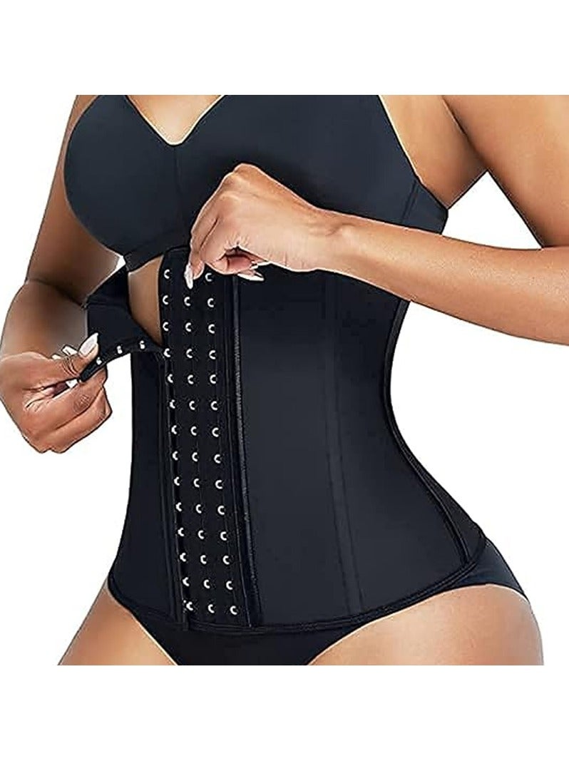 DubaiGallery Corset Waist Trainer for Women - Colombian Waist Cincher - 3 Hook Latex Body Shaper - Image 2