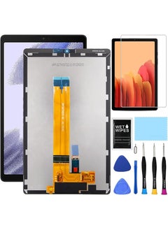 طقم استبدال شاشة Samsung Galaxy Tablet A7 Lite لهاتف Samsung Tab A7 Lite 2021 Sm T220 T227A T227U T227W مجموعة محول رقمي لشاشة LCD تعمل باللمس مقاس 8.7 بوصة باللون الأسود غير مخصص لـ T225
