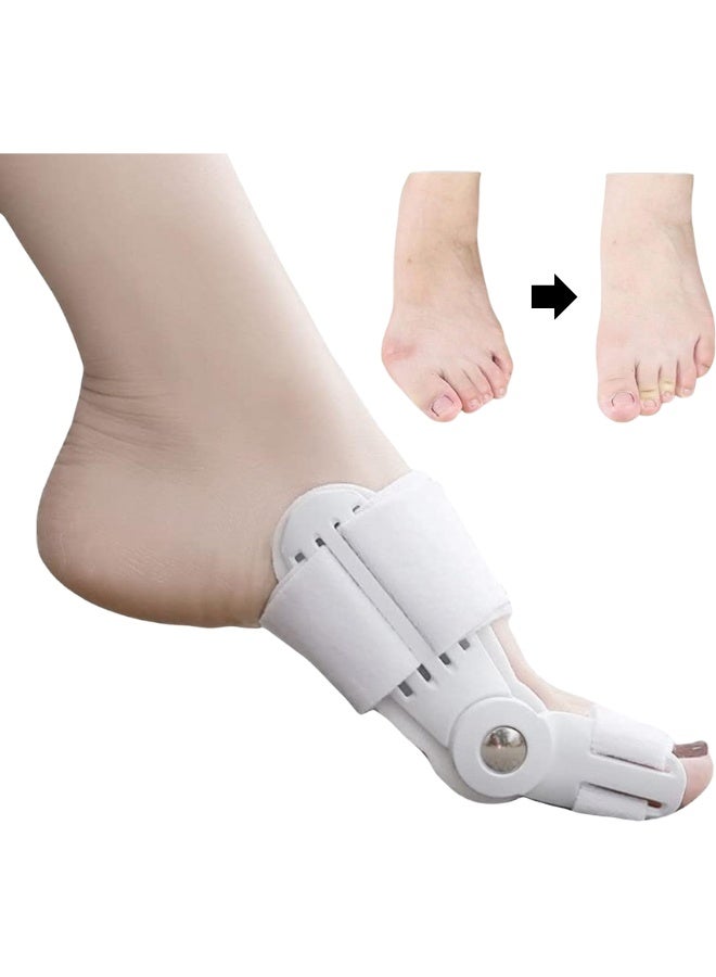 مصحح أصابع القدم ومقبض قابل للتعديل مناسب للقدم اليمنى واليسرى للنساء والرجال - Image 1