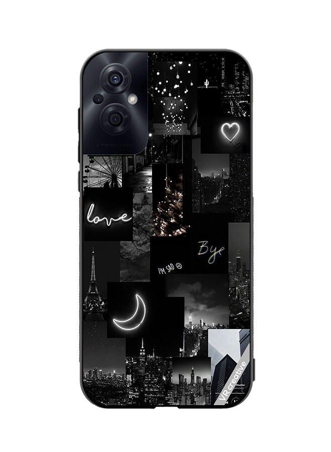 VR CREATIVE Protective Case Cover For Oppo Reno8 Z Retro Multicolor Design - Image 1