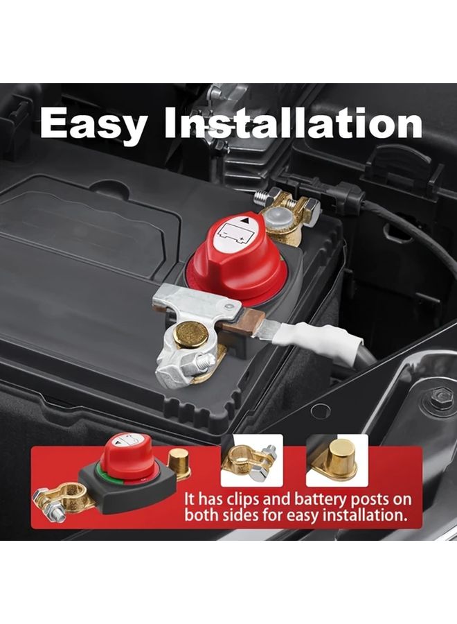 1pc 12V 48V Battery Isolator Switch for Car Marine Boat - Image 4