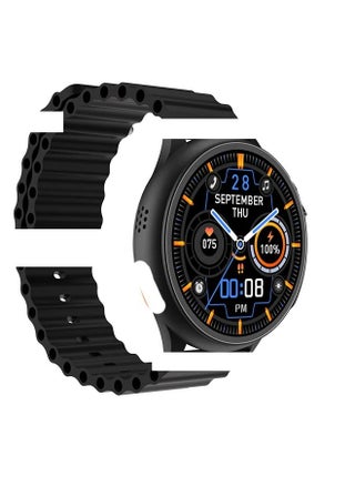 Smart Watch HM8 Ultra Max Round Dial 1.52 HD Display Wireless Charger Bedside Clock Waterproof Fashion Smartwatch Ultra Black - pzsku/Z76B23612F7412CD699B6Z/45/_/1708431775/83447ccc-c714-4e1d-9972-27cd97400864