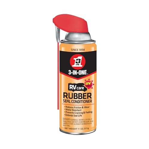 3 in one 3INONE RVcare Rubber Seal Conditioner with SMART STRAW SPRAYS 2 WAYS 11 OZ - Image 1