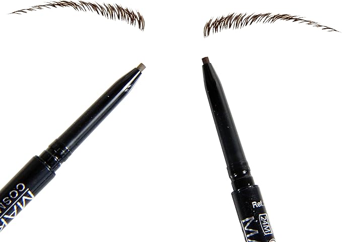 Makki Grey Brown Brow Architect Eyebrow Definer Pencil Matte Finish with brush fine strokes natural expression - Image 5