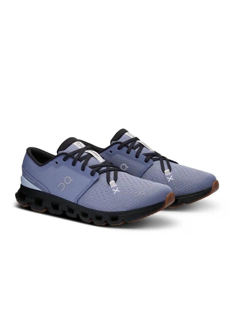 On Running Cloud X 4 Unisex Running Shoes - Feather Black - Image 2