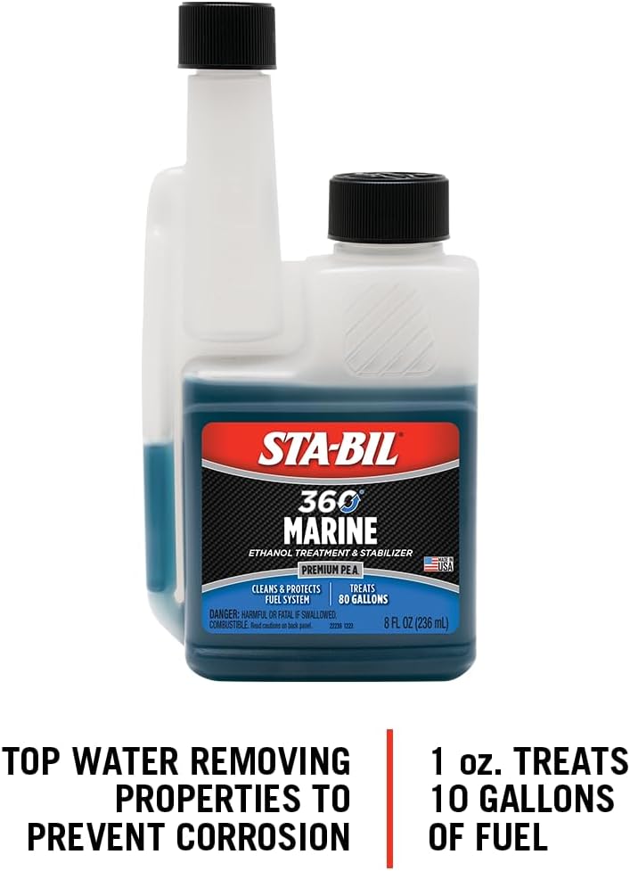 STA-BIL Marine Fuel Stabilizer - 8 oz - Image 2