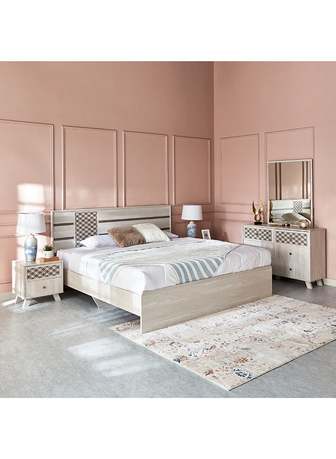 Home Box Hersheys 5-Piece Super King Bedroom Set 221.6 x 110 x 189 cm - Image 1