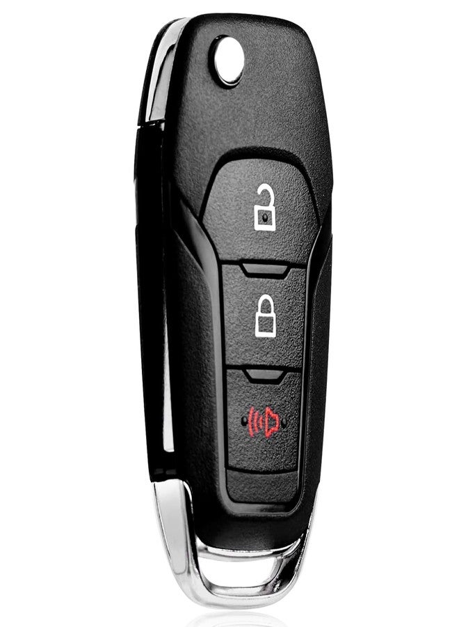 CAUORMOTE Flip Key Fob for Ford F-150 F-250 F-350 Pickup Truck 2015-2019, F-250 F-350 Super Duty Pickup Truck 2017-2019, F-450 F-550 Pickup Truck 2018 2019,Ford Explorer 2016-2018, N5F-A08TAA,NF5-AO8TAA,5923667 - Image 1