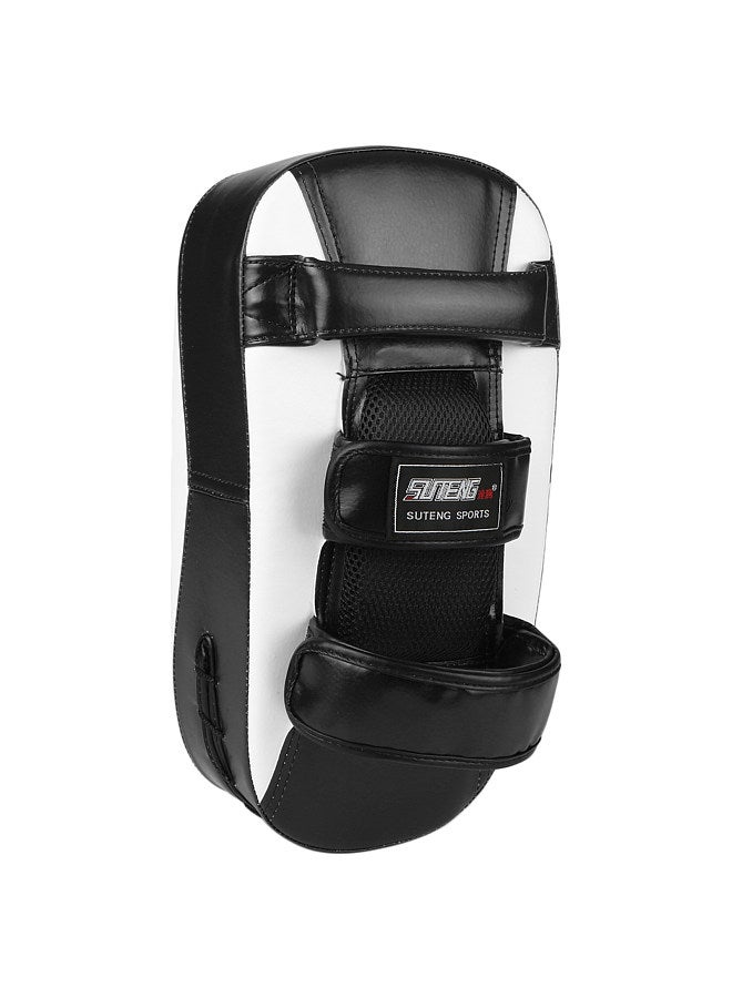 SUTENG Boxing Glove Kick Boxing Muay Thai Punching Pad Curved Strike Shield Boxing Training Mitt Punching Pad Outdoor Sports Mitten Boxing Practice Equipment Boxing Pad Arm Pad  - Image 1