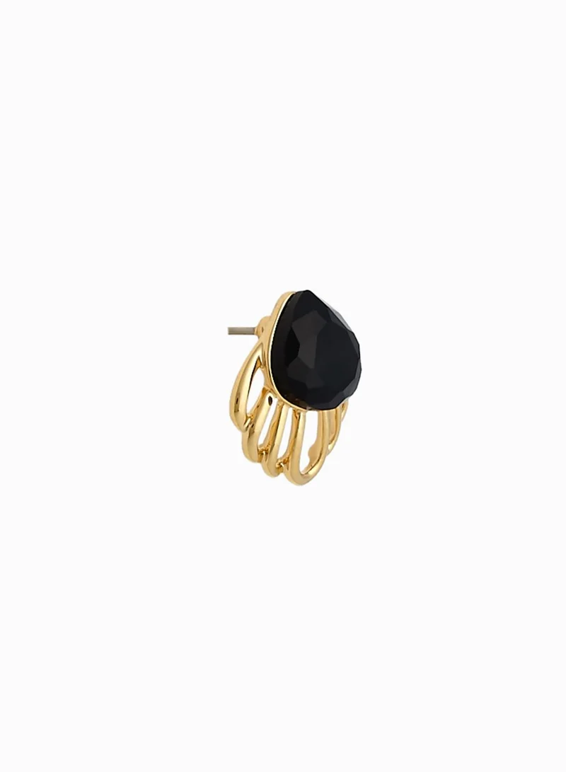 Ginger Stone Studs