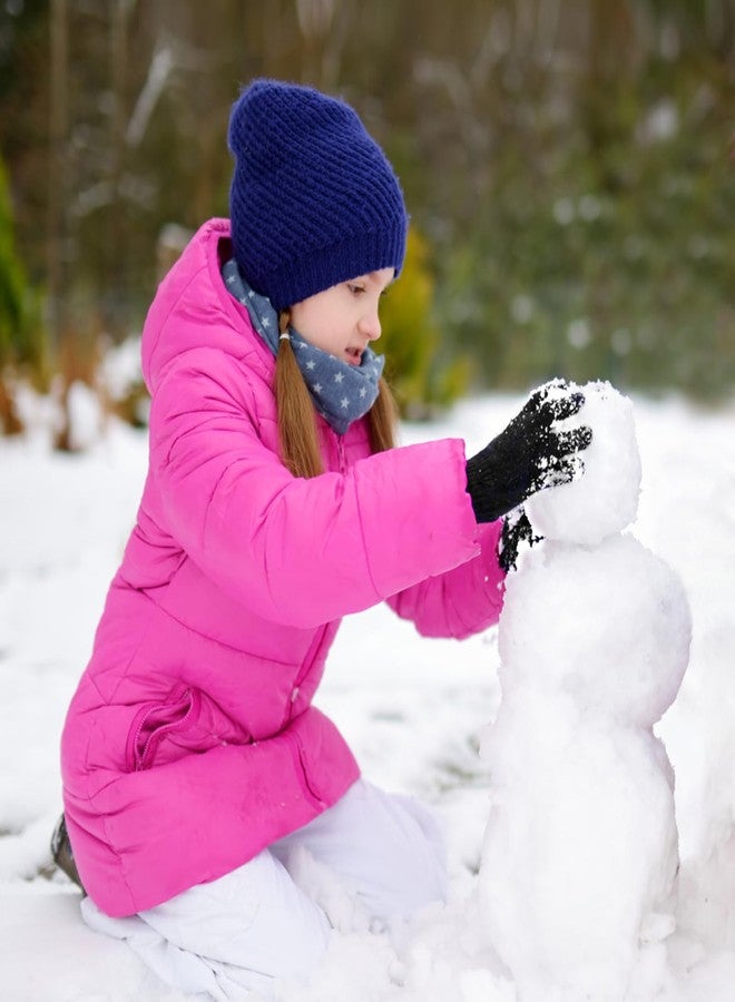 ONESING 16 Pairs Kid Gloves Knitted Children Gloves Bulk for Boys Girls - Stylish and Snug Winter Accessories - Image 5