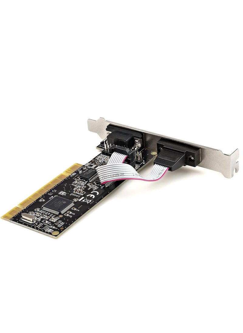 Generic PCI Serial Parallel Combo Card with Dual Serial RS232 Ports (DB9) & 1x Parallel LPT Port (DB25) - PCI Combo Adapter Card - PCI Expansion Card Controller - PCI to Printer Card (PCI2S1P2)  - Image 4