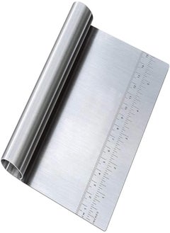 Fresh Fresh Stainless All Purpose Cutter Dough Cutter - Cream Straightener - Cake Cutter - Baking Cutter - Round Hand 6 Inch Shapes 