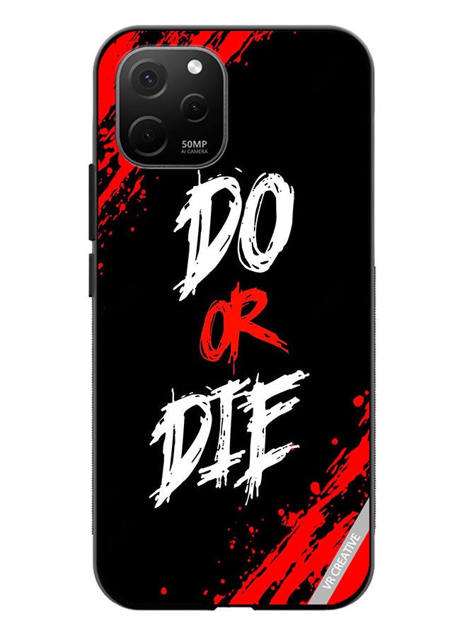 VR CREATIVE Protective Case Cover For Huawei Nova Y61 Do Or Die Design Multicolour - Image 1