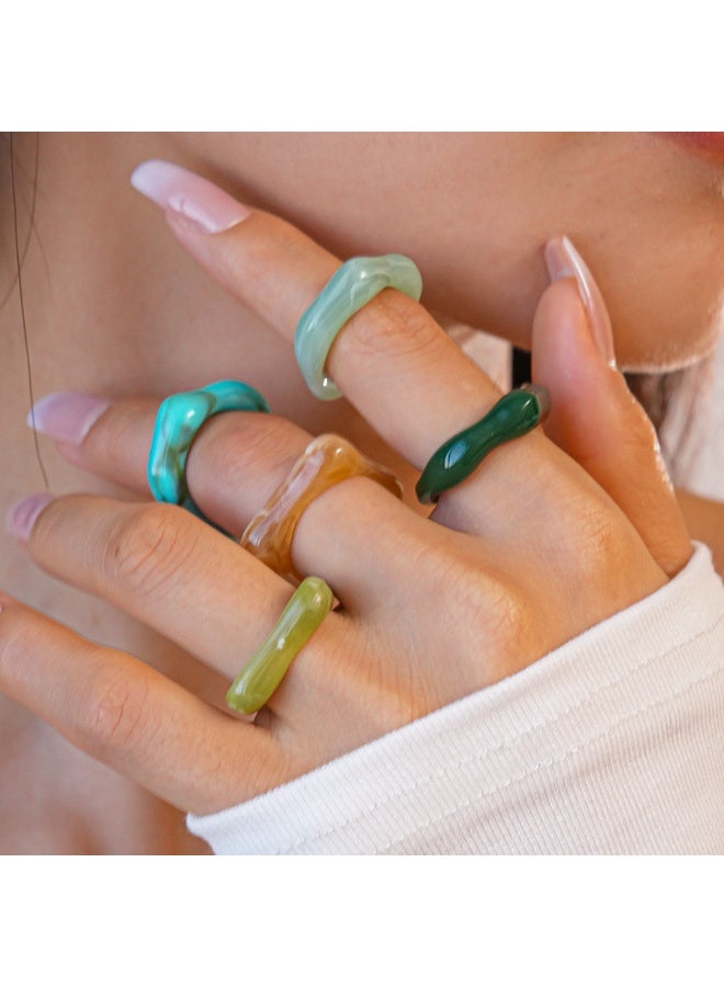 KUYING New Fashion Design Ring Set - Image 2