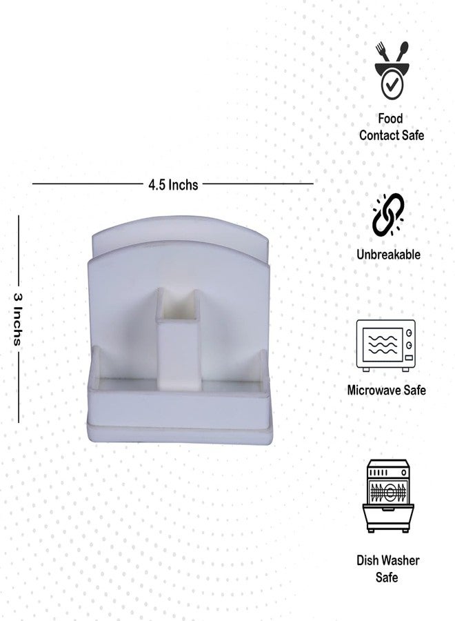 Cornet Acrylic Napkin Salt N Pepper | Salt and Pepper Jar Set/Dining Table Set Tissue Napkin Holder (Set of 1) - Image 5