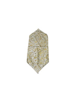 WAVY Tablecloth + 2 pillowcases (without pillows) - gold and beige Ramadan lanterns model  - Image 2