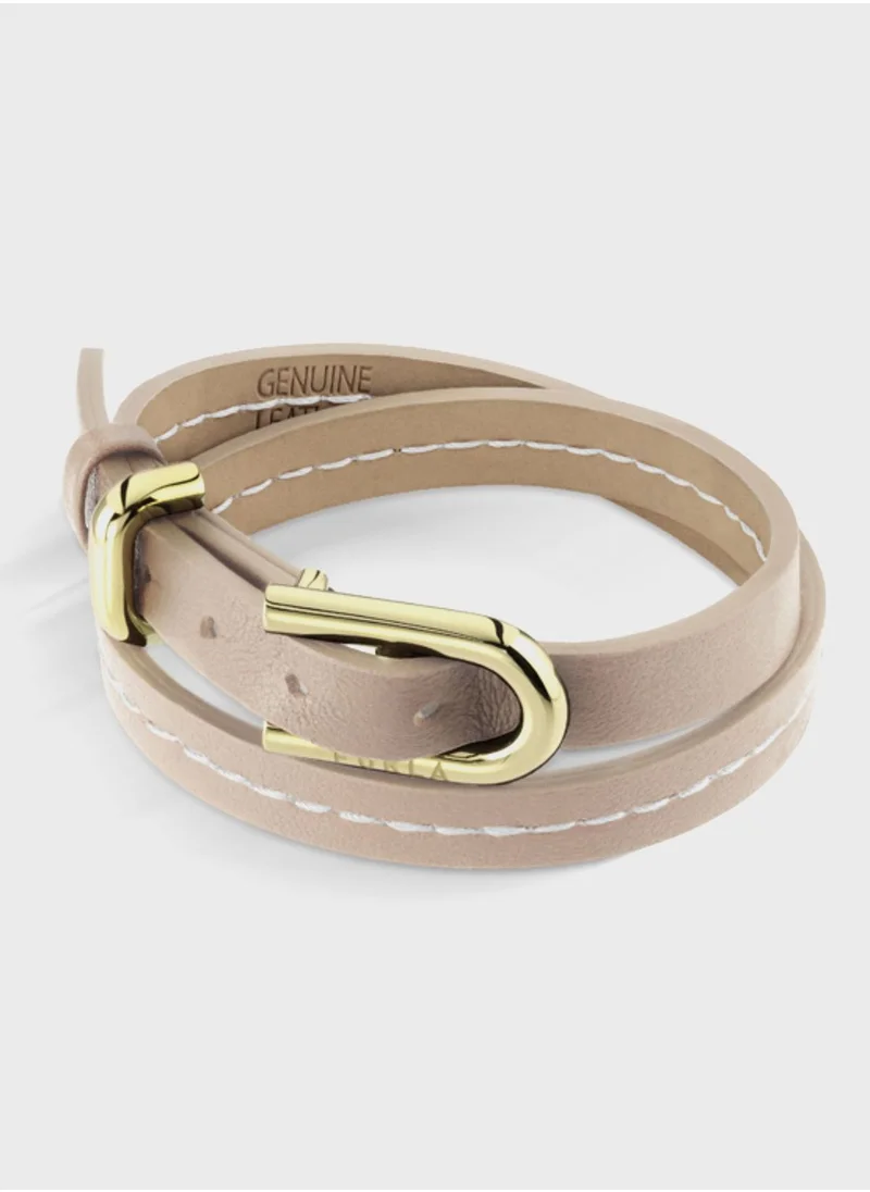 Furla Buckle  Stacked Bracelet