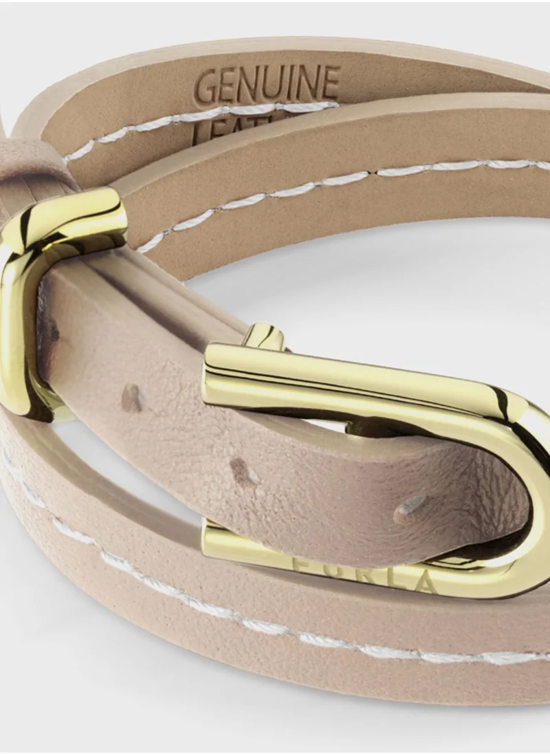 Furla Buckle  Stacked Bracelet