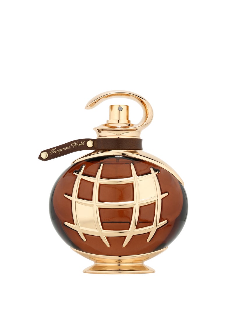 Fragrance World Signature Brown - Eau de Parfum - Perfume For Men, 80ml  - Image 1