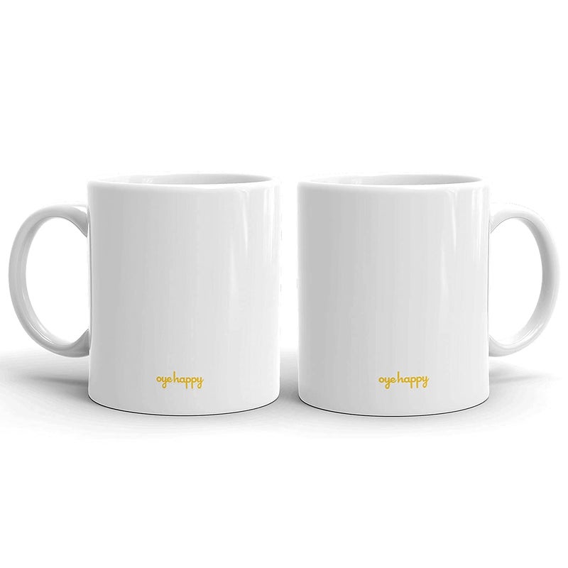 Oye Happy I Love You Berry Much Premium Couple Mugs Romantic Gift for GirlfriendBoyfriendHusbandWife on BirthdayAnniversary Ceramic Microwavable 330 ml - Image 4